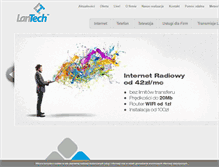 Tablet Screenshot of lantech.com.pl